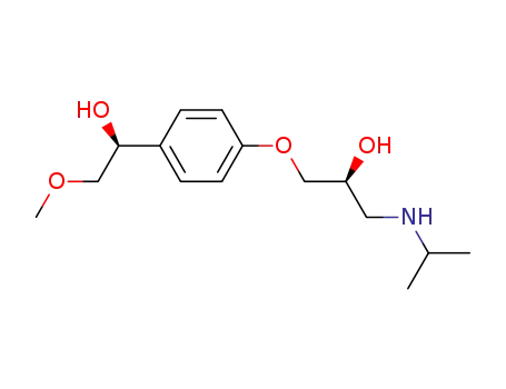 (1'S,2S)-3-<4-(1-hydroxy-2-methyloxyethyl)phenoxy>-1-(isopropylamino)-2-propanol