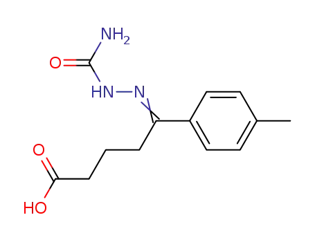 5-semicarbazono-5-<i>p</i>-tolyl-valeric acid