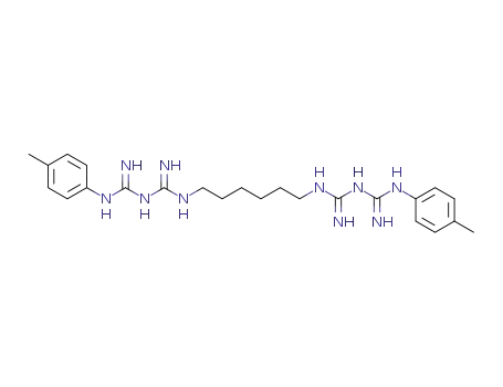 5,5'-di-<i>p</i>-tolyl-1,1'-hexanediyl-bis-biguanide