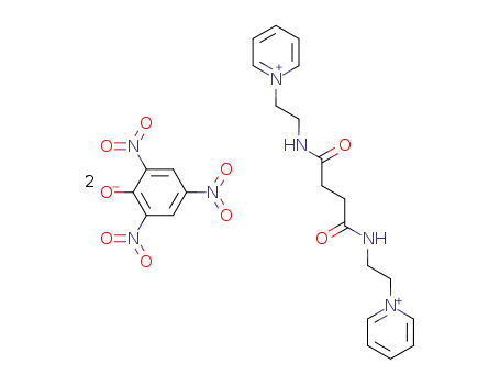 1,1'-(4,7-dioxo-3,8-diaza-decanediyl)-bis-pyridinium; dipicrate