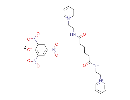 1,1'-(4,9-dioxo-3,10-diaza-dodecanediyl)-bis-pyridinium; dipicrate