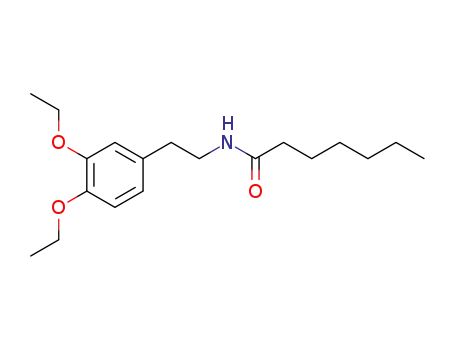 <i>N</i>-(3,4-diethoxy-phenethyl)-heptanamide