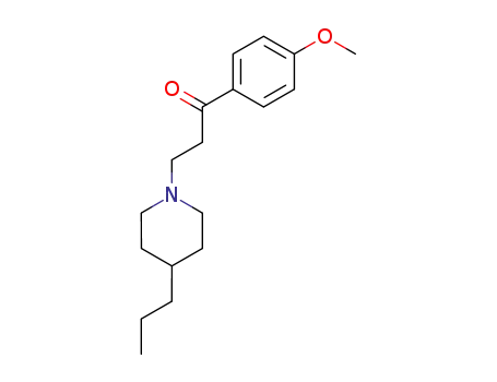 1-(4-methoxy-phenyl)-3-(4-propyl-piperidino)-propan-1-one