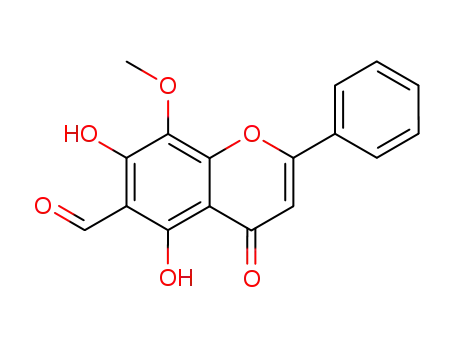 5,7-dihydroxy-6-formyl-8-methoxyflavone