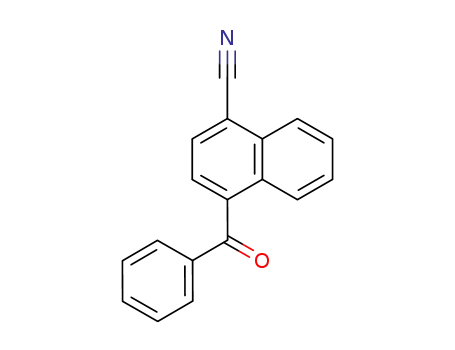 1-Naphthalenecarbonitrile, 4-benzoyl-