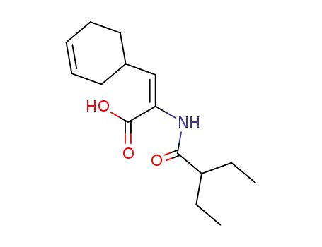 2-(2-ethyl-butyrylamino)-3-cyclohex-3-enyl-acrylic acid
