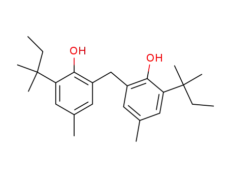 Molecular Structure of 4979-44-6 (Phenol, 2,2'-methylenebis[6-(1,1-dimethylpropyl)-4-methyl-)