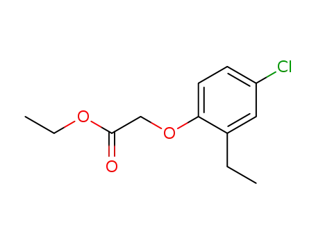 Acetic acid, (4-chloro-2-ethylphenoxy)-, ethyl ester