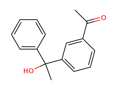 1-[3-(1-hydroxy-1-phenyl-ethyl)-phenyl]-ethanone