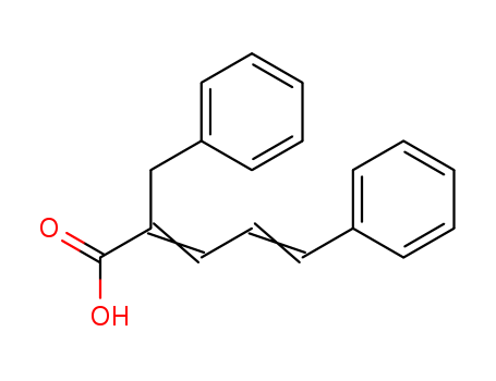 5638-32-4,Benzenepropanoic acid,R-(3-phenyl-2-propenylidene)- ,