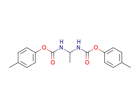 N,N'-Ethyliden-bis-<carbamidsaeure-p-tolyl-ester>