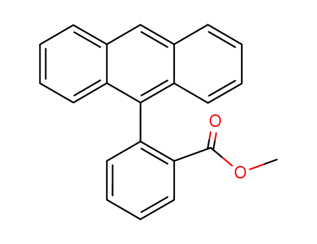 Benzoic acid, 2-(9-anthracenyl)-, methyl ester