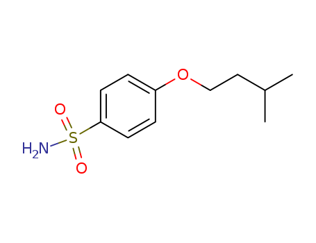 Benzenesulfonamide, 4-(3-methylbutoxy)-