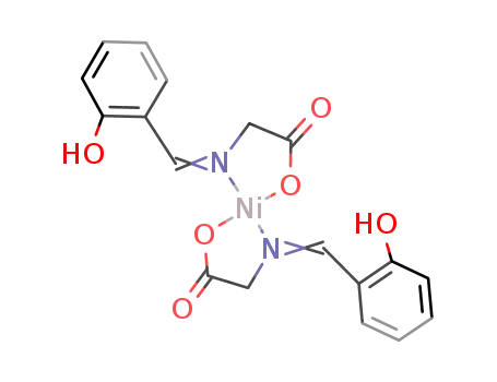 Molecular Structure of 75214-75-4 ({Ni(salicyliden-glycinate)2})