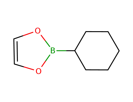 Molecular Structure of 102150-58-3 (1,3,2-Dioxaborole, 2-cyclohexyl-)