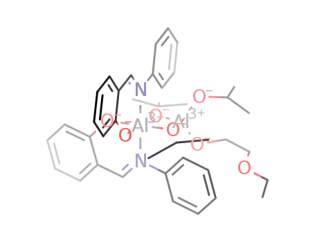 Molecular Structure of 443286-98-4 ([(N-phenylsalicylideneiminato)2Al(III)(μ-O(i-Pr))2Al(III)(O(i-Pr))(OCH2CH2OC2H5)])