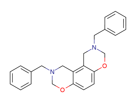 Benzo[2,1-e:3,4-e]bis[1, 3]oxazine, 2,9-dibenzyl-1,2,3,8,9,10-hexahydro- cas  73698-53-0