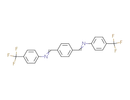 Molecular Structure of 58874-09-2 (N-[2-(trifluoromethyl)phenyl]-N-[4-({[2-(trifluoromethyl)phenyl]imino}methyl)benzylidene]amine)