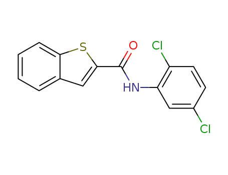 benzo[<i>b</i>]thiophene-2-carboxylic acid-(2,5-dichloro-anilide)