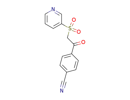4-[(pyridine-3-sulfonyl)-acetyl]-benzonitrile