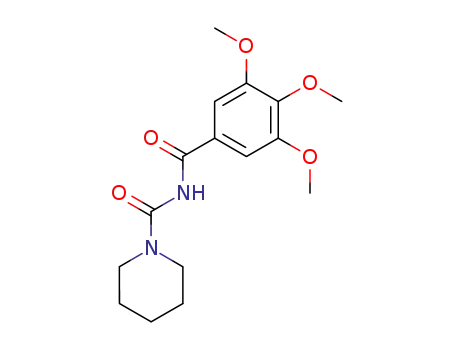 (piperidine-1-carbonyl)-(3,4,5-trimethoxy-benzoyl)-amine