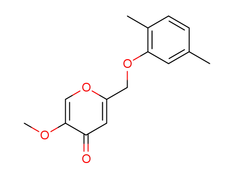 2-(2,5-dimethyl-phenoxymethyl)-5-methoxy-pyran-4-one
