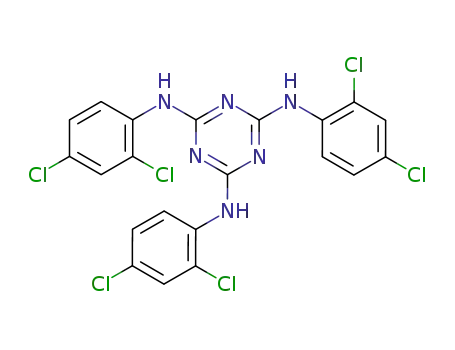 <i>N</i>,<i>N</i>',<i>N</i>''-tris-(2,4-dichloro-phenyl)-[1,3,5]triazine-2,4,6-triamine