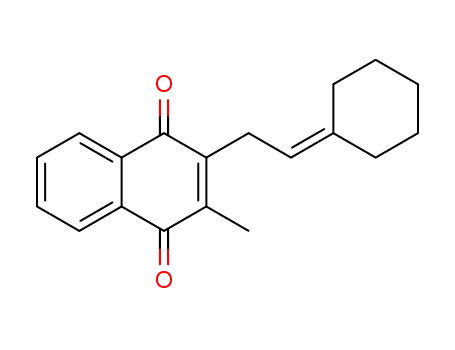 2-(2-cyclohexyliden-ethyl)-3-methyl-[1,4]naphthoquinone