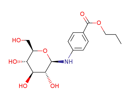 4-β-D-galactopyranosylamino-benzoic acid propyl ester