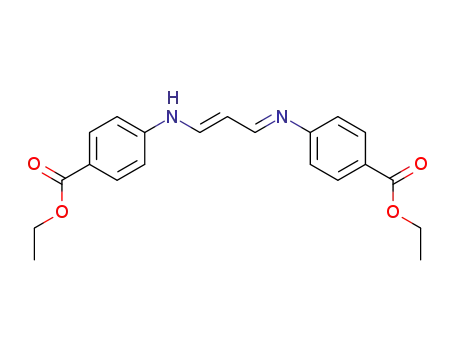 3-(4-ethoxycarbonyl-anilino)-acrylaldehyde-(4-ethoxycarbonyl-phenylimine)