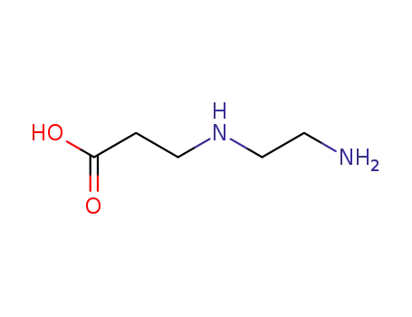 Molecular Structure of 34381-72-1 (b-Alanine, N-(2-aminoethyl)-)