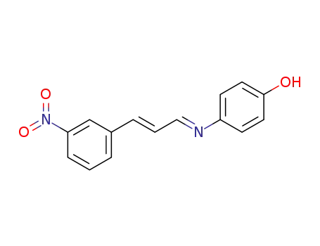 4-(3-nitro-cinnamylidenamino)-phenol