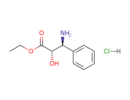ethyl (2R<sup>*</sup>,3R<sup>*</sup>)-3-phenyl-3-amino-2-hydroxypropanoate hydrochloride