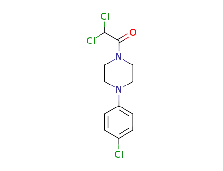 1-(4-chloro-phenyl)-4-dichloroacetyl-piperazine