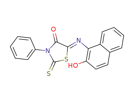 5-(2-hydroxy-[1]naphthylimino)-3-phenyl-2-thioxo-thiazolidin-4-one