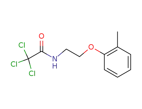 trichloro-acetic acid-(2-<i>o</i>-tolyloxy-ethylamide)