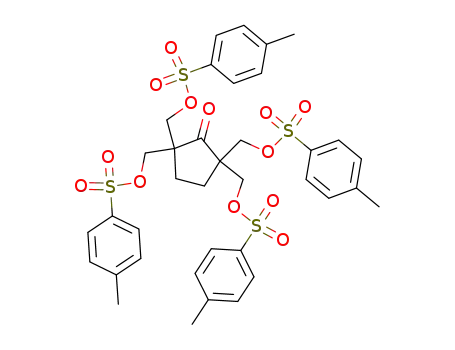 2,2,5,5-Tetrakis-p-toluensulfonyloxymethylcyclopentanon