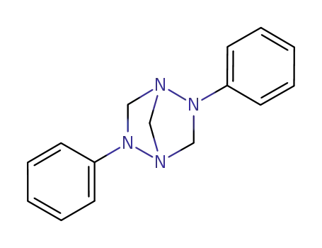 Molecular Structure of 19437-32-2 (1,2,4,5-Tetraazabicyclo[2.2.1]heptane, 2,5-diphenyl-)