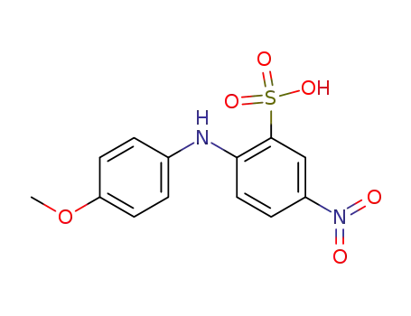 2-<i>p</i>-anisidino-5-nitro-benzenesulfonic acid