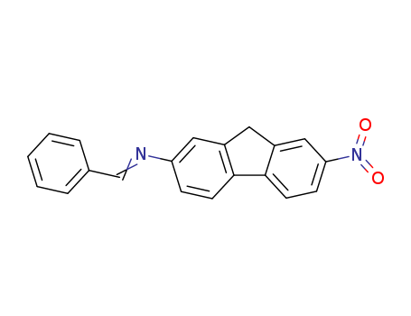 6954-72-9,7-nitro-N-[(E)-phenylmethylidene]-9H-fluoren-2-amine,Fluoren-2-amine,N-benzylidene-7-nitro- (8CI); NSC 67720