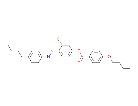 Benzoic acid, 4-butoxy-, 4-[(4-butylphenyl)azo]-3-chlorophenyl ester