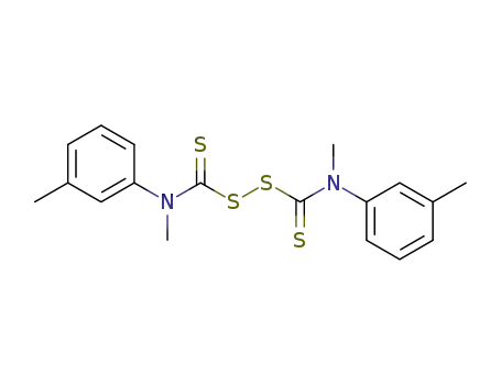 μ-disulfido-1,2-dithio-dicarbonic acid bis-(<i>N</i>-methyl-<i>m</i>-toluidide)