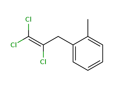 Molecular Structure of 5199-58-6 (Benzene, 1-methyl-2-(2,3,3-trichloro-2-propenyl)-)