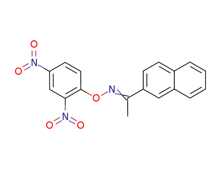 1-Naphthalen-2-yl-ethanone O-(2,4-dinitro-phenyl)-oxime
