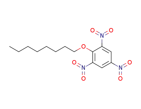 Molecular Structure of 21623-81-4 (Benzene, 1,3,5-trinitro-2-(octyloxy)-)