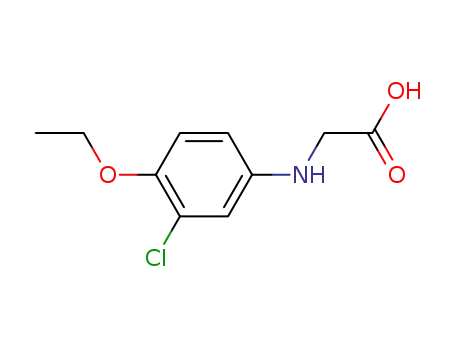 <i>N</i>-(4-ethoxy-3-chloro-phenyl)-glycine