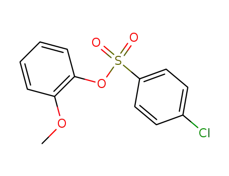 4-chloro-benzenesulfonic acid-(2-methoxy-phenyl ester)