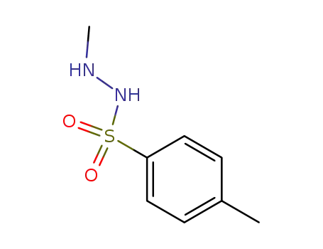 Molecular Structure of 59275-80-8 (Benzenesulfonic acid,4-methyl-, 2-methylhydrazide)