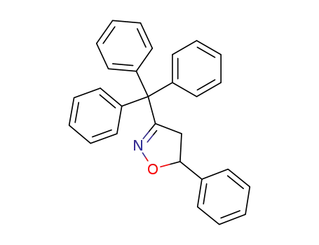 5-phenyl-3-trityl-4,5-dihydro-isoxazole