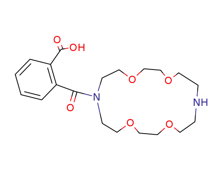 2-(1,4,10,13-tetraoxa-7,16-diaza-cyclooctadecane-7-carbonyl)-benzoic acid